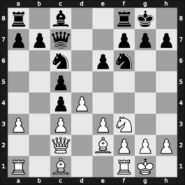 1957 Sombor – Round 10 – Vukovic, Sava – 1/2-1/2 – Janosevic, Dragoljub – G100
