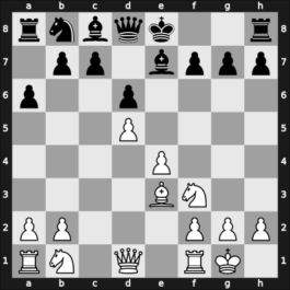 1957 Sombor – Round 11 – Matulovic, Milan – 1/2-1/2 – Rakic, Tomislav – G114