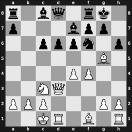 1957 Sombor – Round 12 – Janosevic, Dragoljub – 0-1 – Ivkov, Borislav – G120