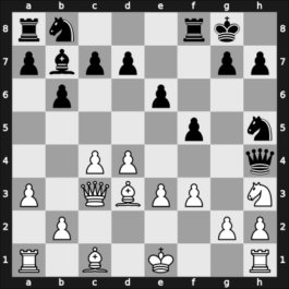 1957 Sombor – Round 13 – Nedeljkovic, Srecko M – 1/2-1/2 – Tot, Bora – G124