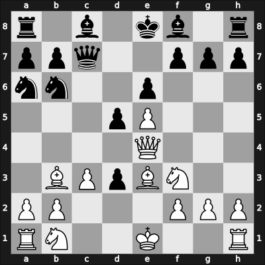 1957 Sombor – Round 15 – Matulovic, Milan – 1-0 – Janosevic, Dragoljub – G146
