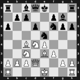1957 Sombor – Round 15 – Vukcevich, Milan – 1/2-1/2 – Bogdanovic, Rajko – G149