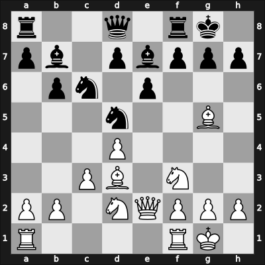 1957 Sombor – Round 16 – Rakic, Tomislav – 1/2-1/2 – Nedeljkovic, Srecko M – G155