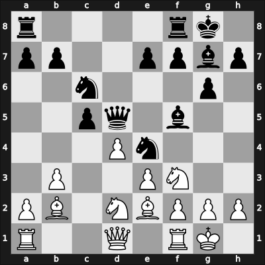 1957 Sombor – Round 17 – Kozomara, Vlado – 0-1 – Ivkov, Borislav – G161