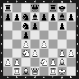 1957 Sombor – Round 18 – Pirc, Vasja – 1/2-1/2 – Matulovic, M. – G169