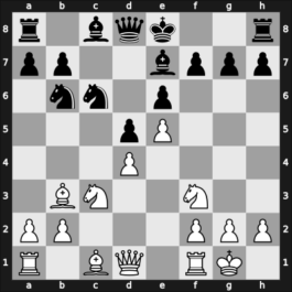 1957 Sombor – Round 20 – Matulovic, Milan – 1-0 – Kozomara, Vlado – G194