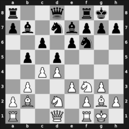 1957 Sombor – Round 21 – Tot, Bora – 1/2-1/2 – Djurasevic, Bozidar – G198