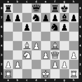 1957 Sombor – Round 22 – Udovcic, Mijo – 1-0 – Vukcevich, Milan – G205