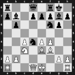1957 Sombor – Round 22 – Janosevic, Dragoljub – 1/2-1/2 – Puc, Stojan – G207