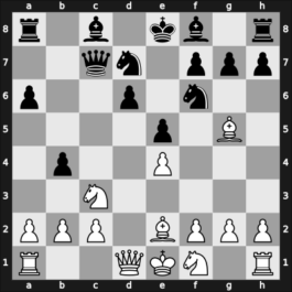 1957 Stevenson Memorial 5th – Round 6 – O’Kelly de Galway, Alberic – 0-1 – Gligoric, Svetozar – G9