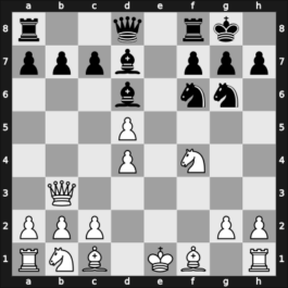 1957 Stevenson Memorial 5th – Round 7 – Fazekas, Stephan – 0-1 – Gligoric, Svetozar – G11
