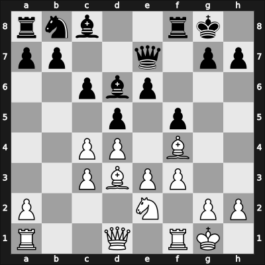 1957 Stevenson Memorial 5th – Round 8 – Gligoric, Svetozar – 1-0 – Lloyd, David Edward – G13