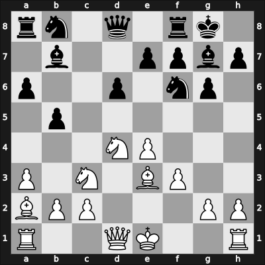 1957 Stevenson Memorial 5th – Round 8 – Wade, Robert G – 1-0 – Wood, Baruch – G14