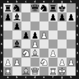 1957 UKR Ch – Round ? – Geller, Efim P – 1-0 – Ousatchi, Mark – G1
