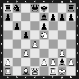 1957 UKR Ch – Round ? – Flohr, Salo – 1-0 – Lazarev, Gennady – G5