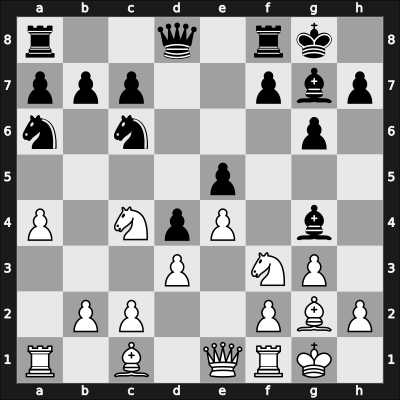 1957 UKR Ch – Round ? – Stein, Leonid – 1-0 – Sakharov, Yuri N – G13