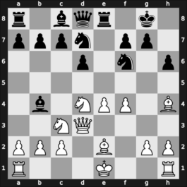 1957 URS Ch sf – Round 11 – Poliak, Abram – 1/2-1/2 – Stoliar, Efim Samoilovich – G12