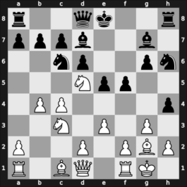 1957 URS Ch sf – Round 1 – Lomaya, Teimuraz – 1-0 – Mnatsakanian, Eduard A – G1
