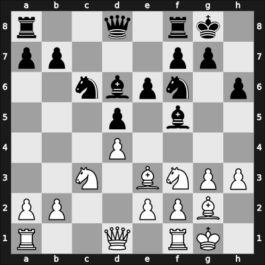 1957 URS Ch sf – Round 1 – Kikiani, Tamaz – 1/2-1/2 – Mnatsakanian, Eduard A – G3