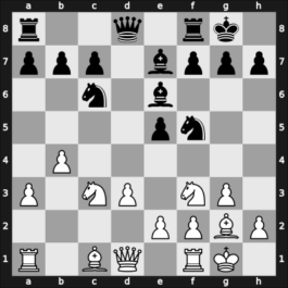 1957 URS Ch, semi final – Round 1 – Petrosian, Tigran A. – 1-0 – Mikenas, Vladas – G2