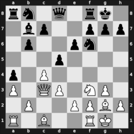 1957 URS Ch, semi final – Round 1 – Chistiakov, Anatolij – 1/2-1/2 – Furman, Slavomir – G11
