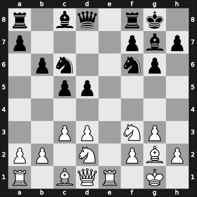 1957 URS Ch, semi final – Round 3 – Vasiukov, Evgeni – 1/2-1/2 – Sokolsky, Alexey – G30