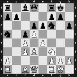 1957 URS Ch, semi final – Round 4 – Furman, Slavomir – 1-0 – Blagidze, Alexander – G36