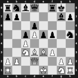 1957 URS Ch, semi final – Round 6 – Furman, Slavomir – 1-0 – Shianovsky, Vladislav I – G54