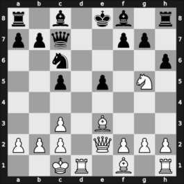 1957 URS Ch, semi final – Round 11 – Geller, Efim P – 1-0 – Chistiakov, Alexander – G100