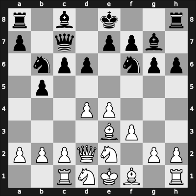 1957 URS Ch, semi final – Round 11 – Bastrikov, Georgy – 1/2-1/2 – Nikolaevsky, Yuri V – G104