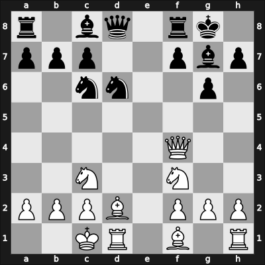 1957 URS Ch, semi final – Round 13 – Sakharov, Yuri G. – 1-0 – Furman, Slavomir – G120