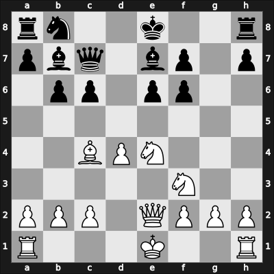 1957 URS Ch, semi final – Round 13 – Bastrikov, Georgy – 0-1 – Chistiakov, Alexander – G121
