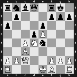 1957 URS Ch, semi final – Round 14 – Boleslavsky, Isaac – 1/2-1/2 – Kotov Lundqvist, Alex – G128