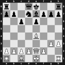 1957 URS Ch, semi final – Round 15 – Bastrikov, Georgy – 0-1 – Goldberg, Grigory A – G139