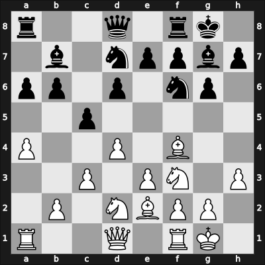 1957 URS Ch, semi final – Round 17 – Kotov Lundqvist, Alex – 0-1 – Nikolaevsky, Yuri V – G153