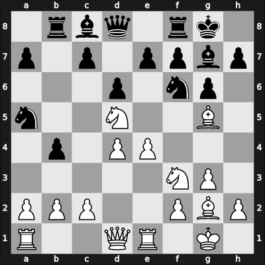 1957 URS Ch, semi final – Round 1 – Khanov, Kurban – 1-0 – Gipslis, Aivars – G16