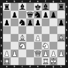 1957 URS Ch, semi final – Round 1 – Gipslis, Aivars – 1-0 – Muhutdinov, Marat – G18