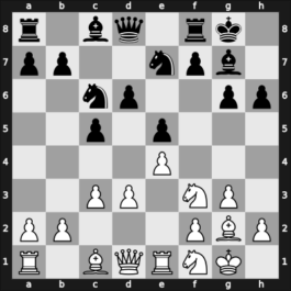 1957 URS Ch, semi final – Round 1 – Aronson, Lev – 0-1 – Simagin, Vladimir – G22