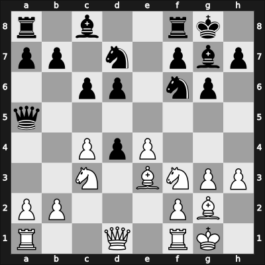 1957 URS Ch, semi final – Round 1 – Ilivitsky, Georgy A – 1/2-1/2 – Yukhtman, Yakov – G36