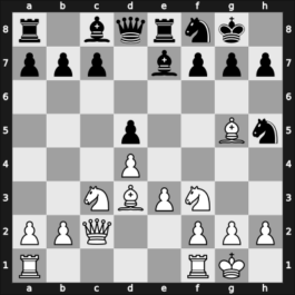 1957 URS Ch, semi final – Round 3 – Averbakh, Yuri L – 1-0 – Tarasov, Vitaly – G49