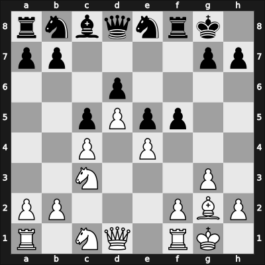 1957 URS Ch, semi final – Round 6 – Vladimirov, Boris T – 1/2-1/2 – Yukhtman, Yakov – G69