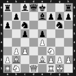 1957 URS Ch, semi final – Round 7 – Yukhtman, Yakov – 0-1 – Simagin, Vladimir – G81