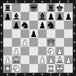1957 URS Ch, semi final – Round 9 – Prokhorovich, Taras E – 1-0 – Tarasov, Vitaly – G101