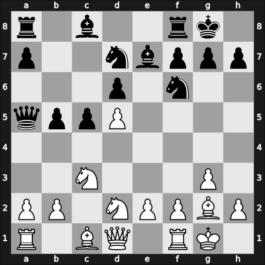 1957 URS Ch, semi final – Round 10 – Gurgenidze, Bukhuti – 1/2-1/2 – Yukhtman, Yakov – G106
