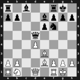 1957 URS Ch, semi final – Round 11 – Gipslis, Aivars – 1-0 – Kots, Yuri I – G114