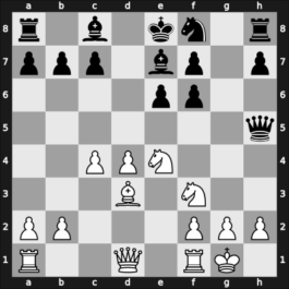 1957 URS Ch, semi final – Round 12 – Aronson, Lev – 1-0 – Khanov, Kurban – G126