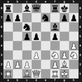 1957 URS Ch, semi final – Round 14 – Gurgenidze, Bukhuti – 1-0 – Bagirov, Vladimir – G139