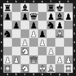 1957 URS Ch, semi final – Round 15 – Ilivitsky, Georgy A – 1-0 – Khanov, Kurban – G141