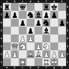 1957 URS Ch, semi final – Round 16 – Aronson, Lev – 1-0 – Prokhorovich, Taras E – G155