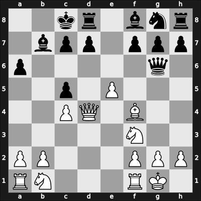1957 URS Ch, semi final – Round 17 – Muhutdinov, Marat – 1/2-1/2 – Lutikov, Anatoly S – G164